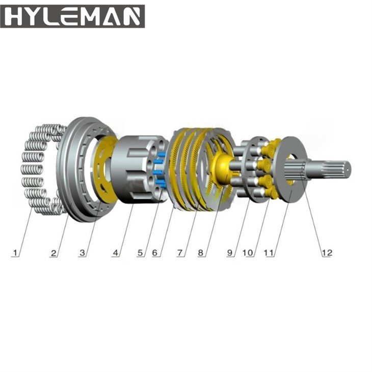 Kobelco/Kato 60-7/480 Swing Motor alkatrészek pótalkatrészek