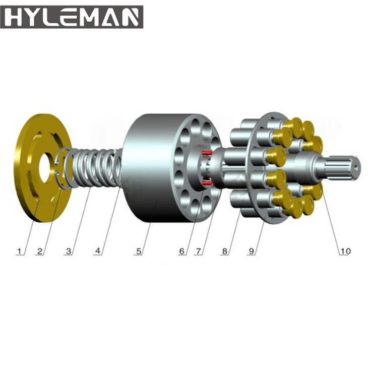 PVK-2B-505 hidraulikus fő szivattyú javító alkatrészek