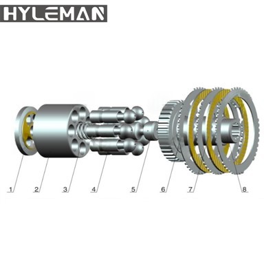 Hitachi pótlók hidraulikus dugattyúszivattyú HMGC16/32/35 sorozat
