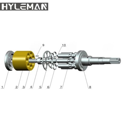 A KMF40/40-2/KMF90 (KPV90) PC200-1/2/3/KMF105 szivattyú alkatrészek javításának módja