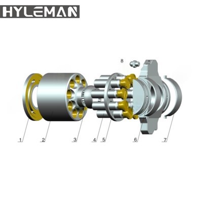 KOMATS PC320 szivattyúcsere pótalkatrészek készlet