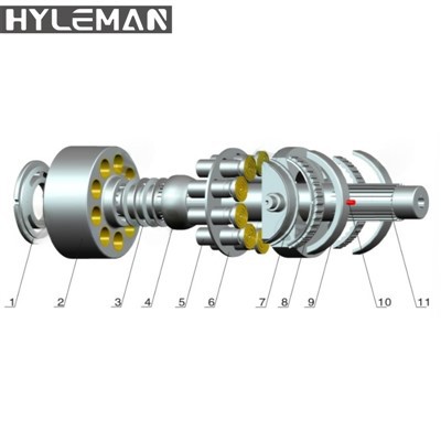 Javítsa meg a Kayaba PSV2-55T 120 alkatrészeit